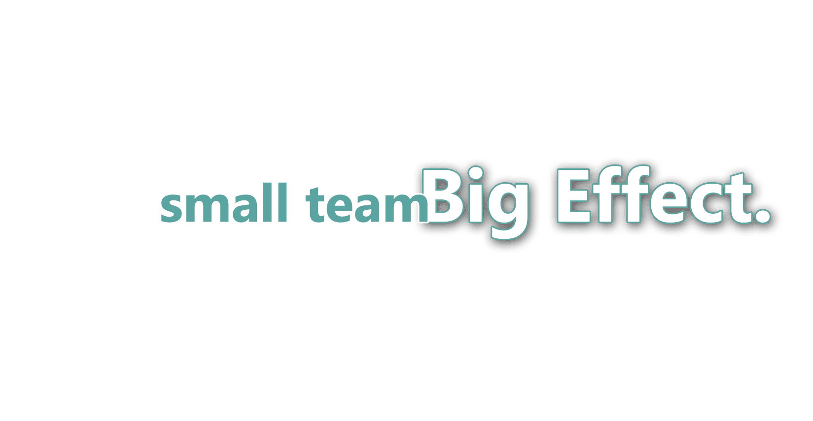 small team big effect web design company